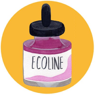 Nicole's Wereld, nicoleswereld.nl, inkt, waterverf, blog inkt, blog waterverf