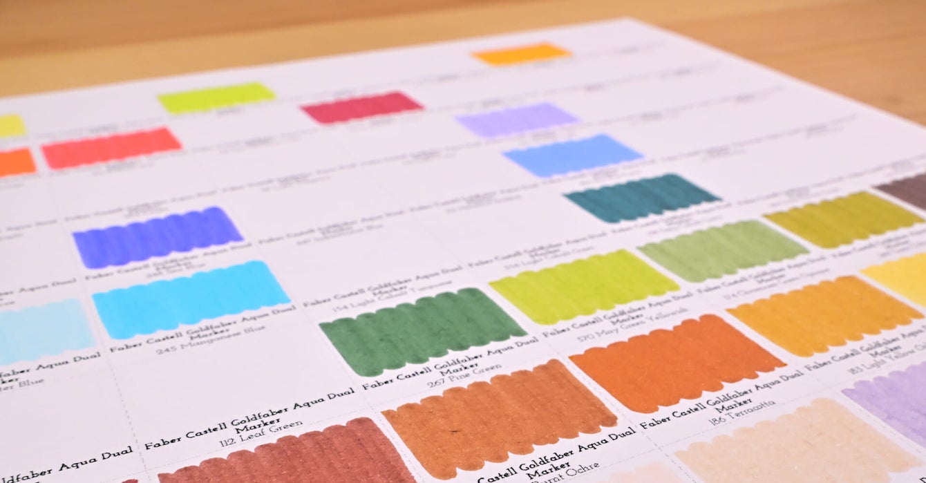 Faber Castell Goldfaber Aqua Dual marker review