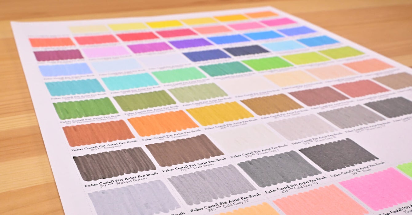 Faber Castell Pitt Artist brushpen review