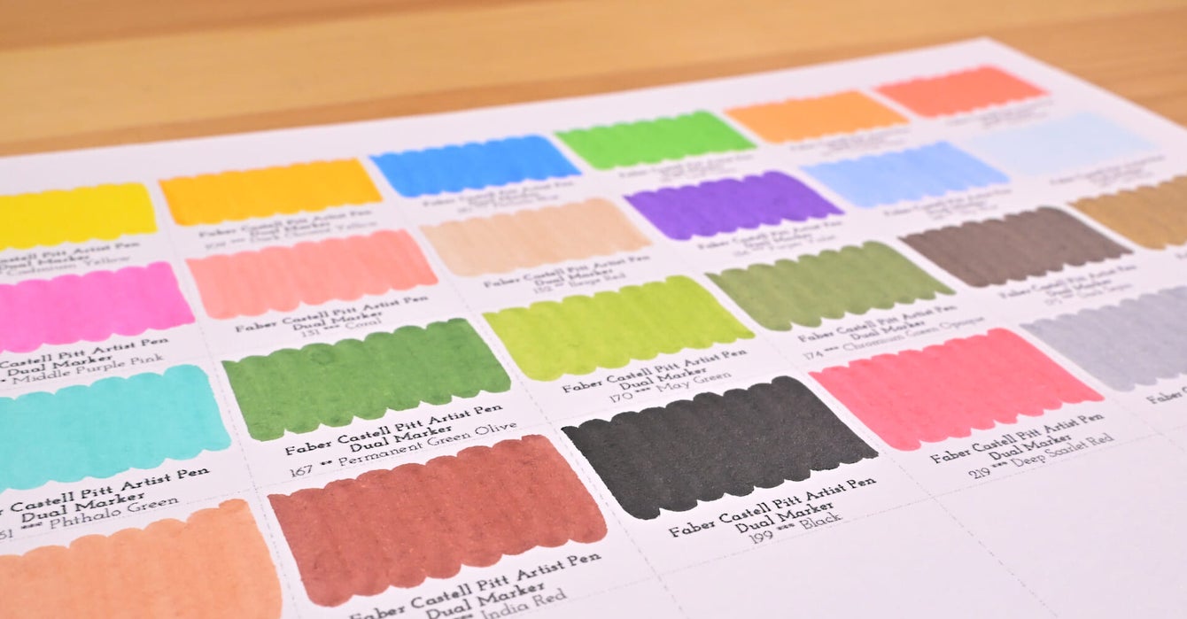 Faber Castell Pitt Artist Pen Dual Marker review