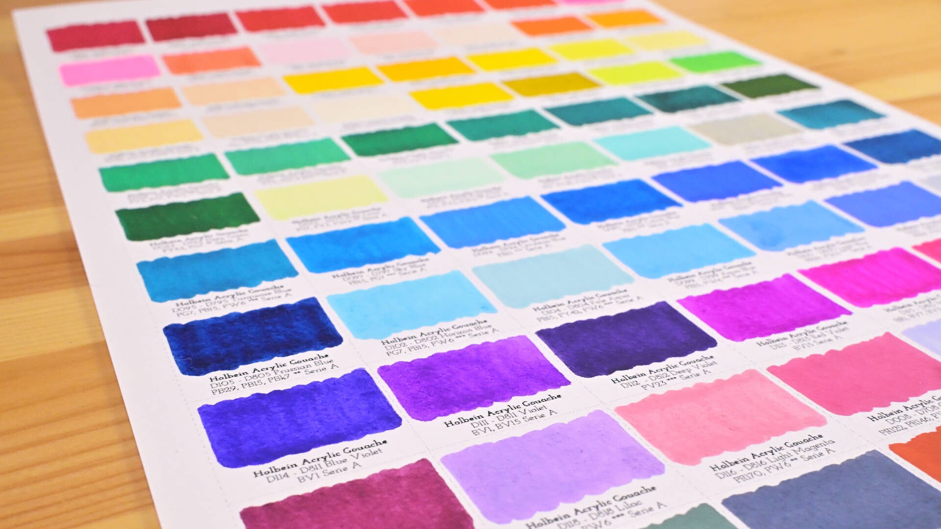 Holbein acrylic gouache review,