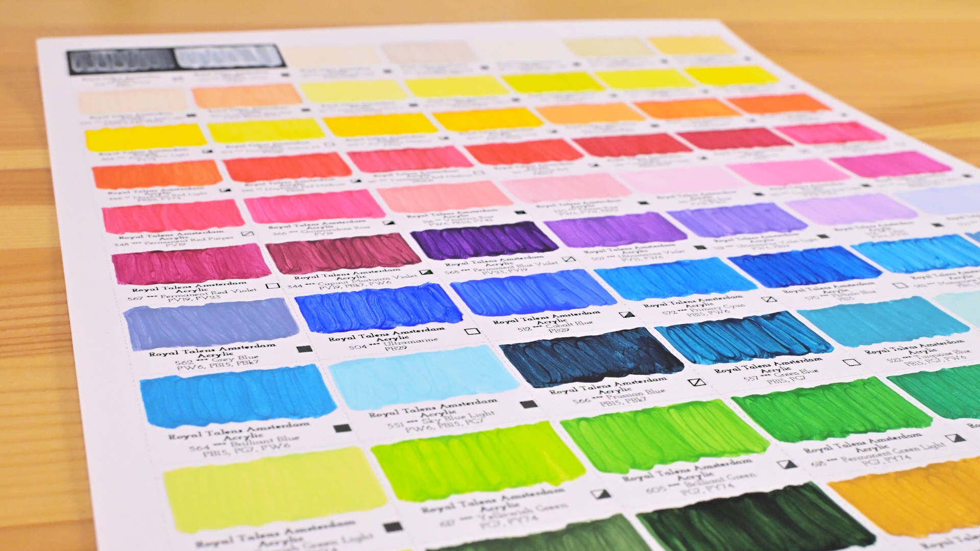 Royal Talens Amsterdam Acrylverf review, 