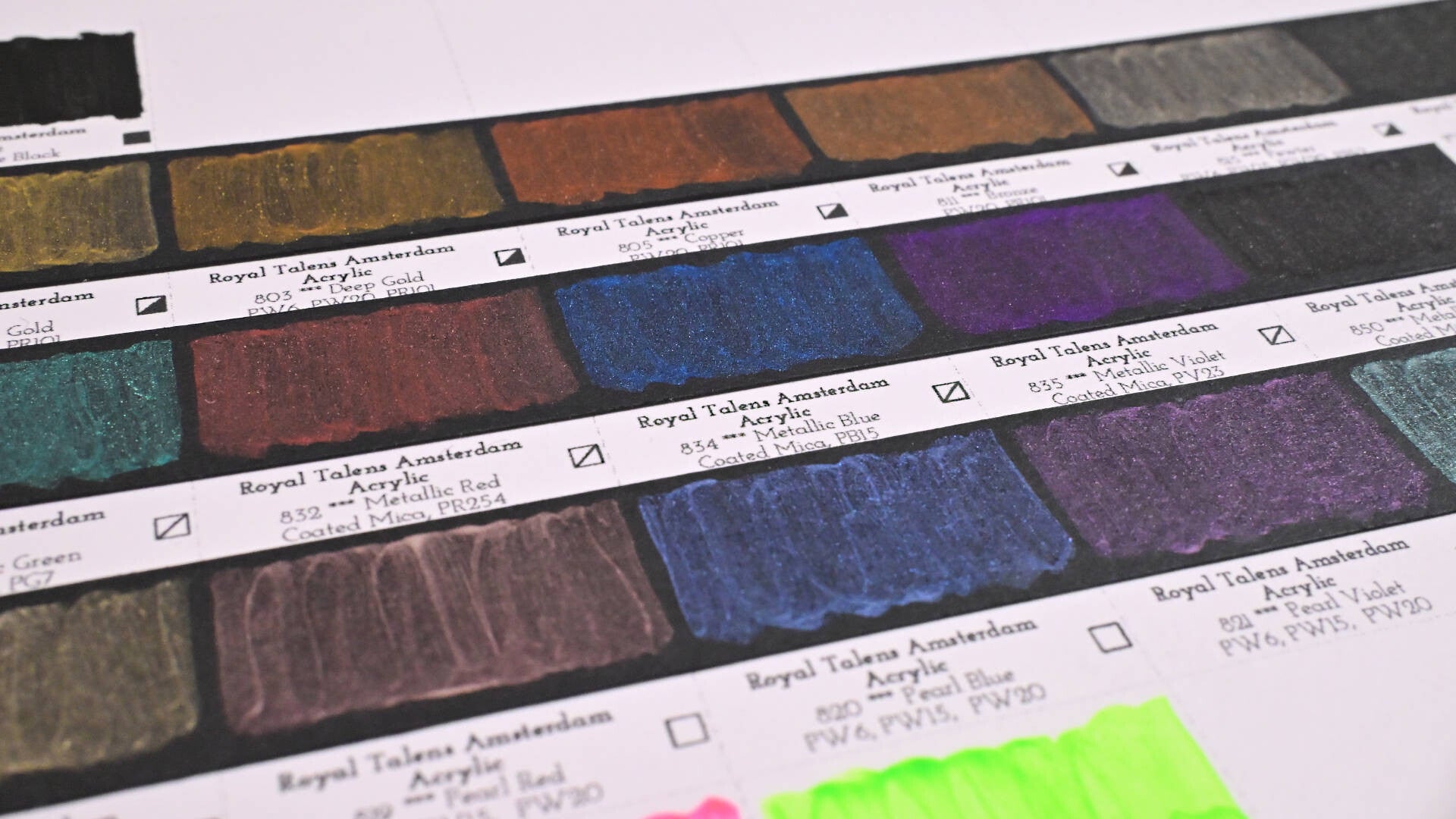 Royal Talens Amsterdam Acrylverf review,