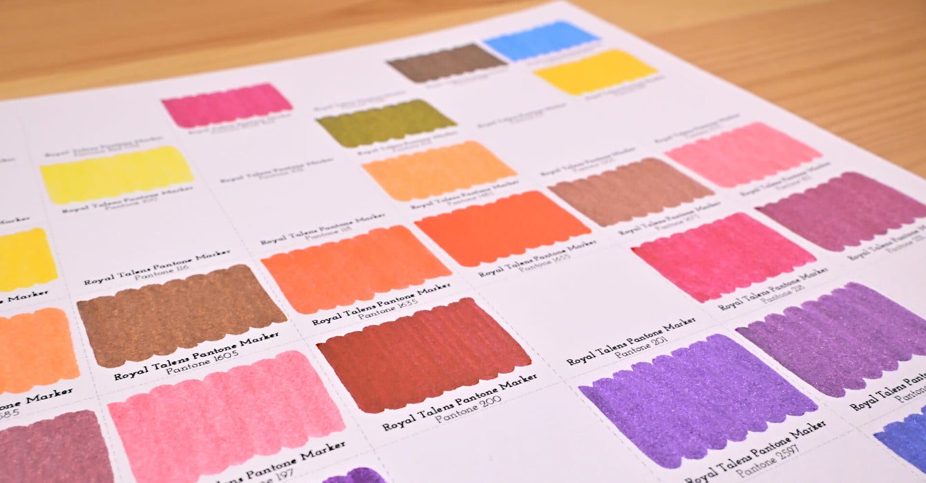Royal Talens Pantone marker review
