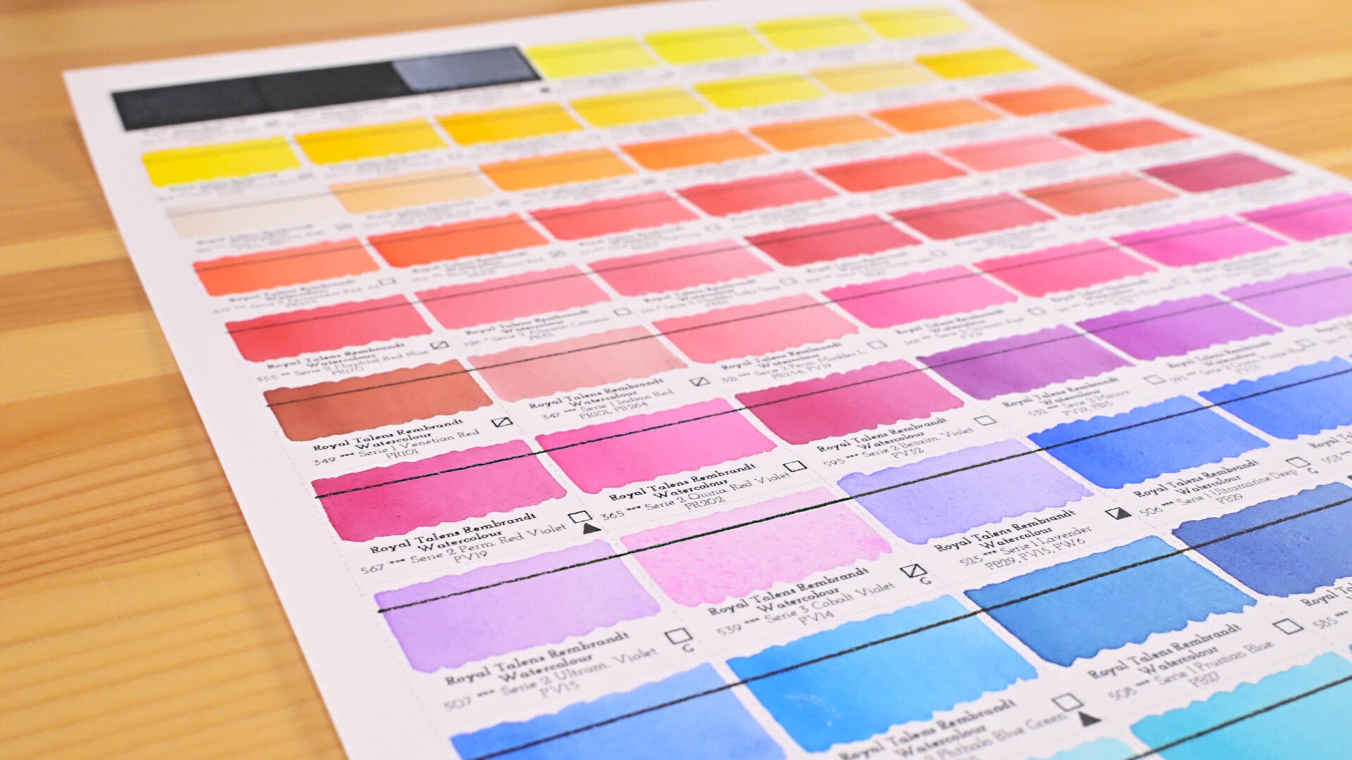 Royal Talens Rembrandt aquarelverf review, 