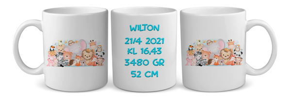 Mugg dop namngivning vilda djur