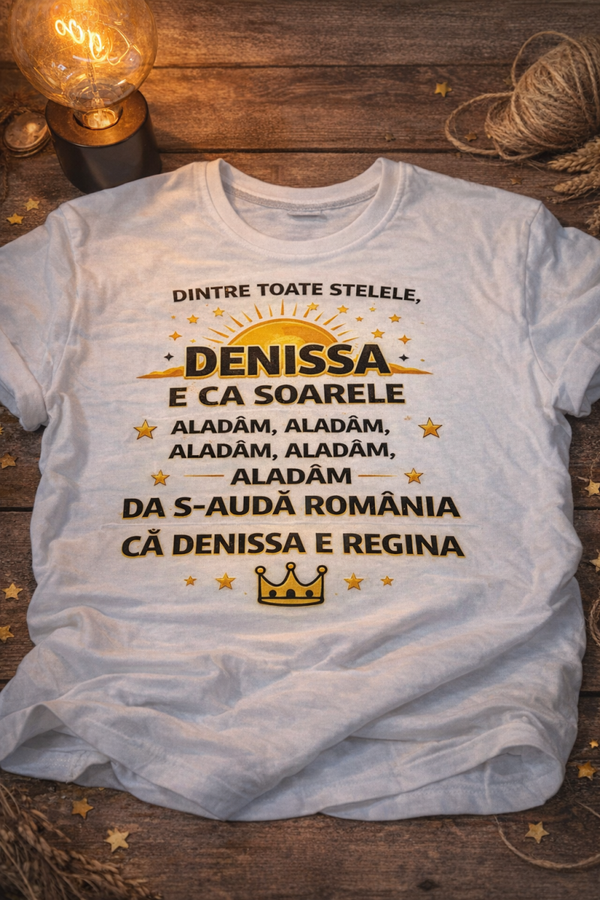 TRICOU CU NUMELE TĂU