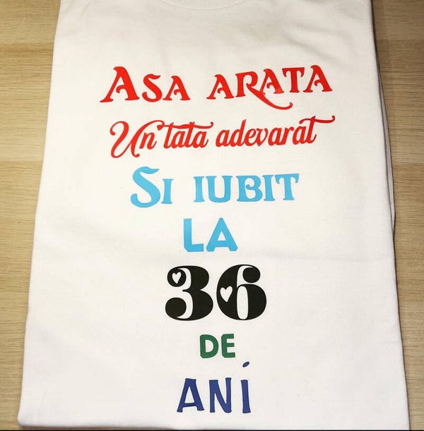 Tricou Tată IUBIT