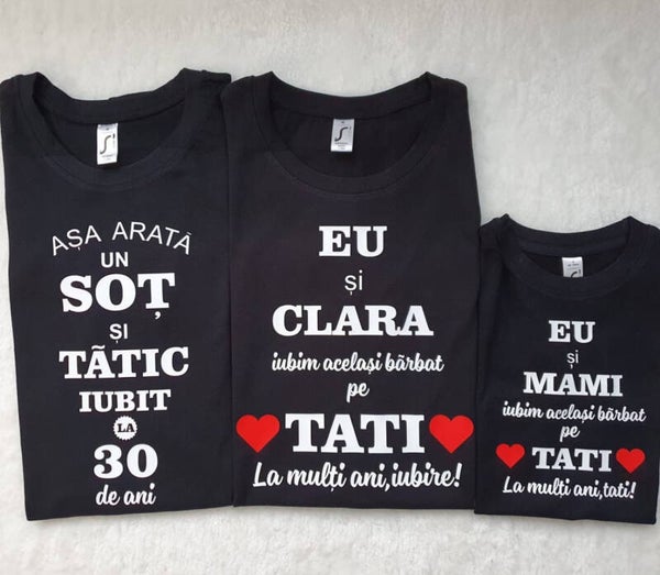 Tricouri Părinți și copilul