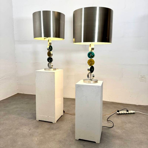 Set (2) of 1970's Large Table Lamp by Nanny Still for RAAK, The Netherlands