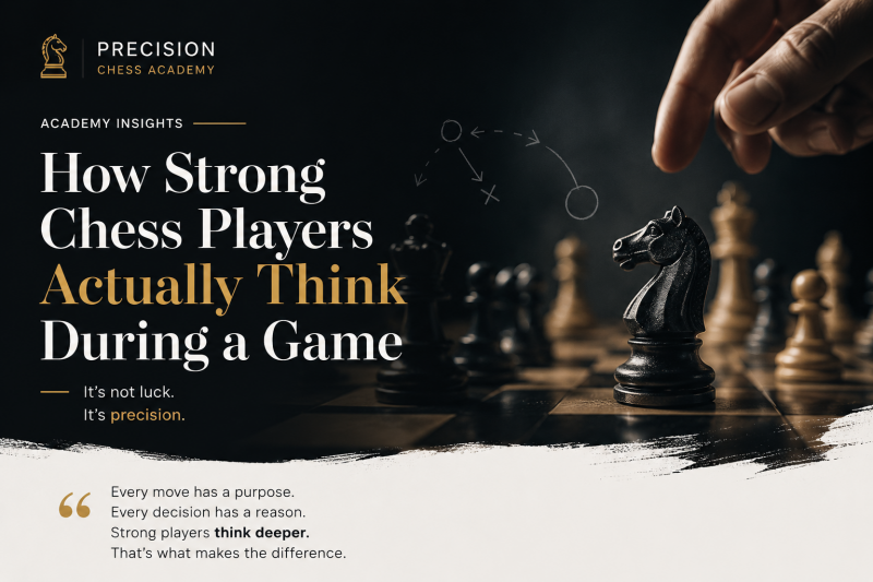 strong chess player thinking