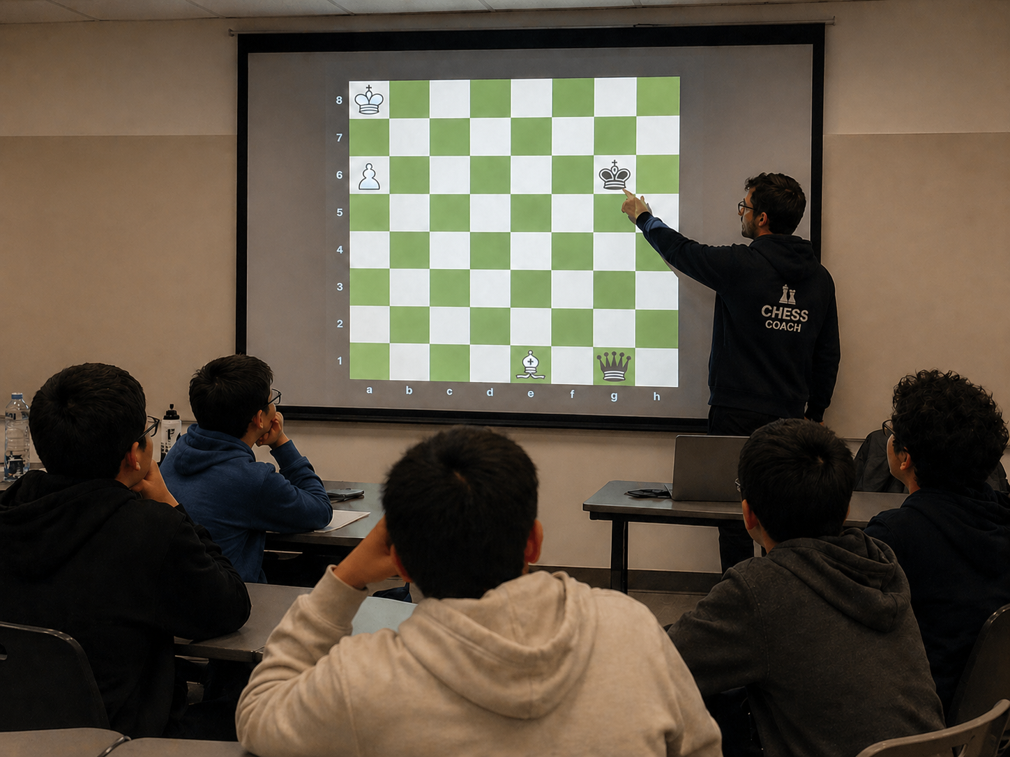 Chess Group lessons in Auckland with international master