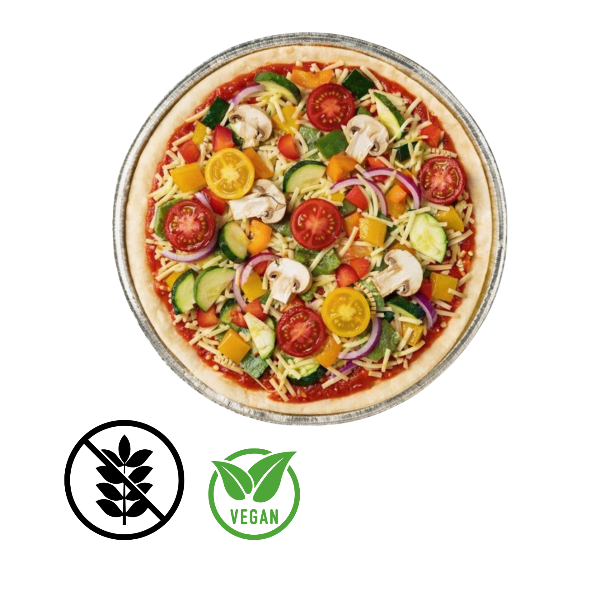 Pizza vegetariana