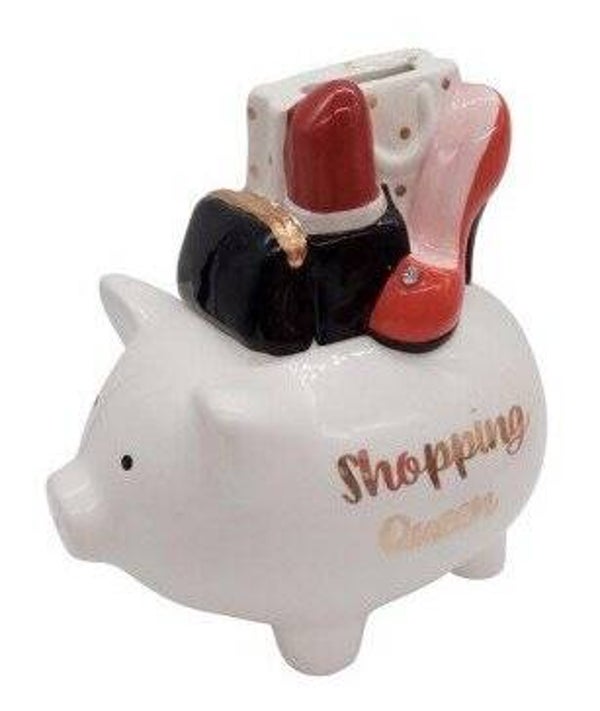 Varkens met een missie "Shop money"