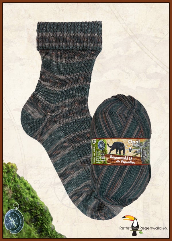 Opal Regenwald-18 -Rucksackträger Rob