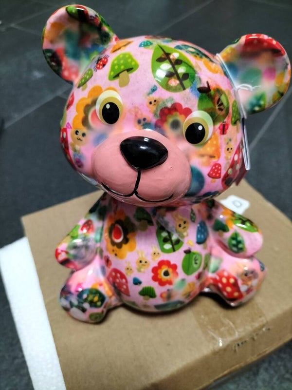 Teddy Roze met herft patroon