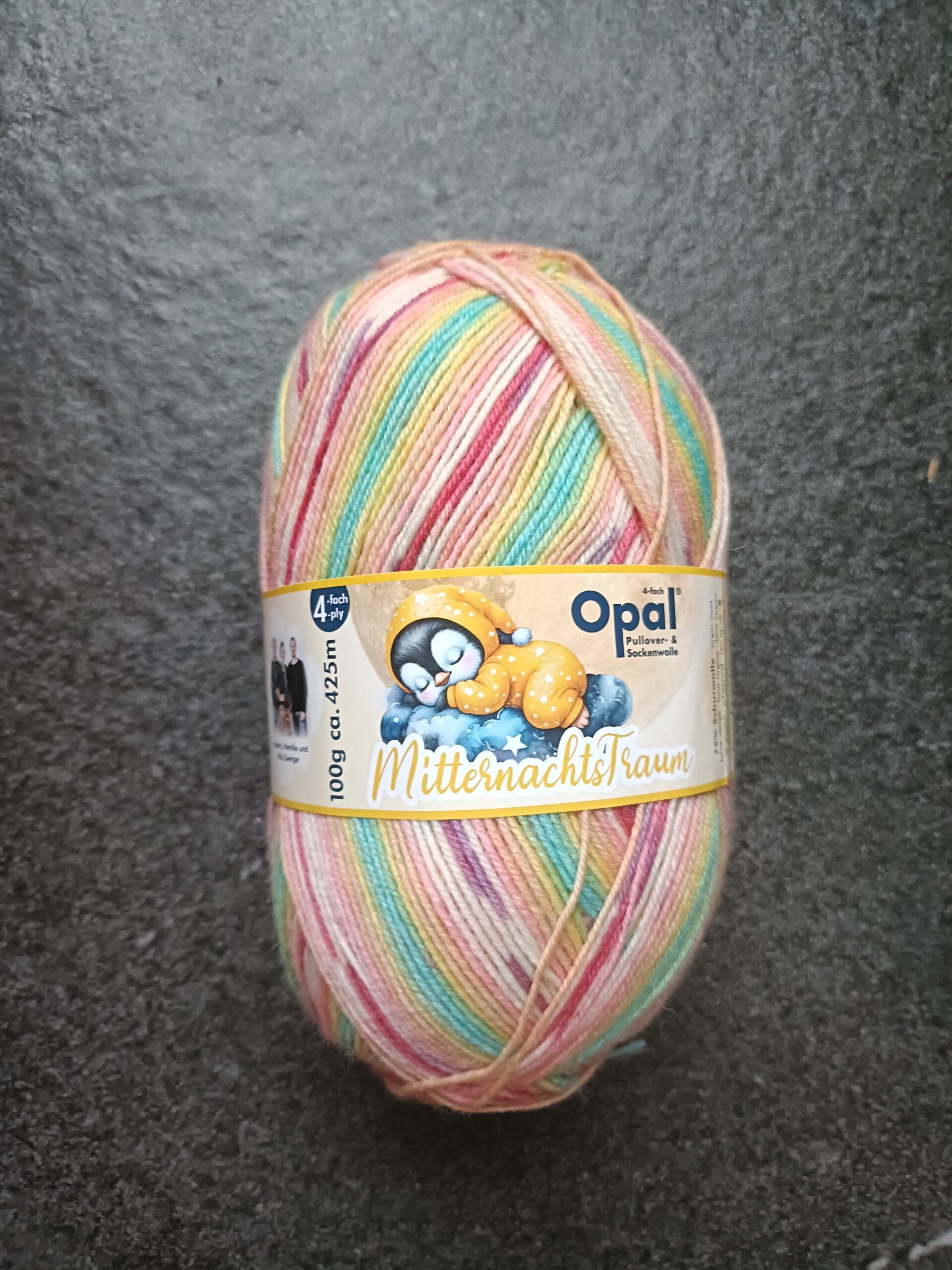 Mitternachts Traum - eisschwinmen mit Freunden