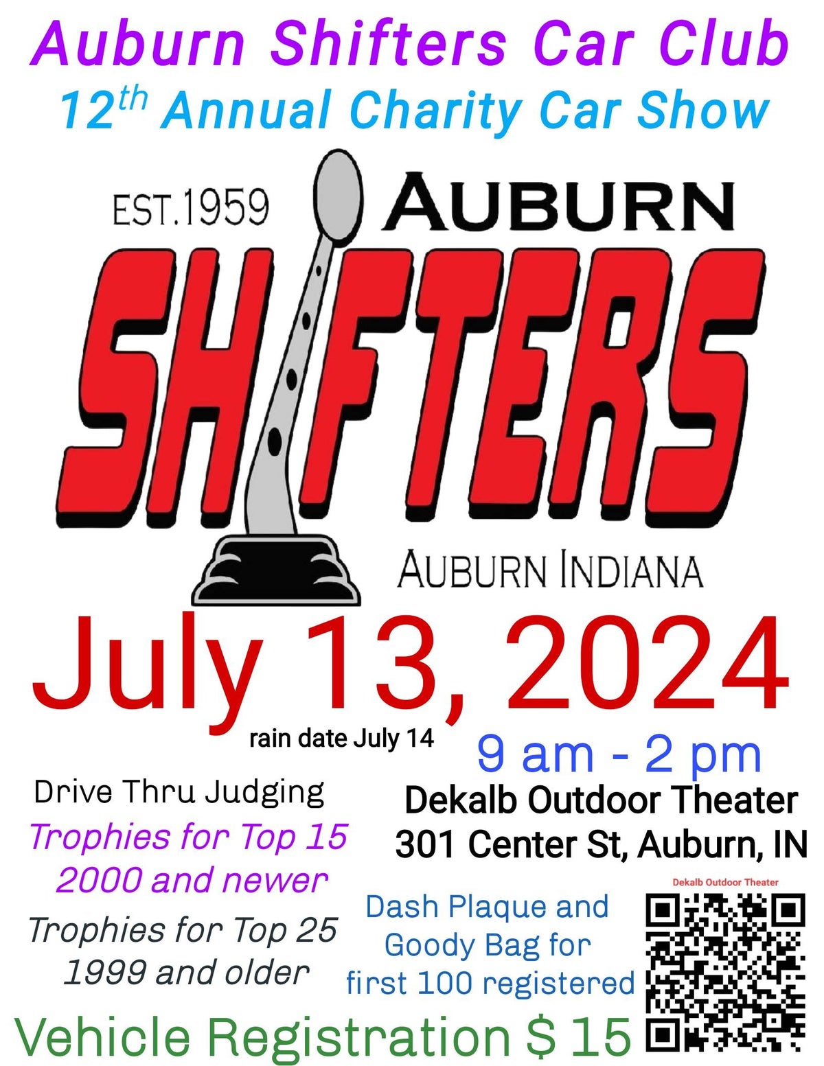 Show Flyers Auburn Shifters Car Club