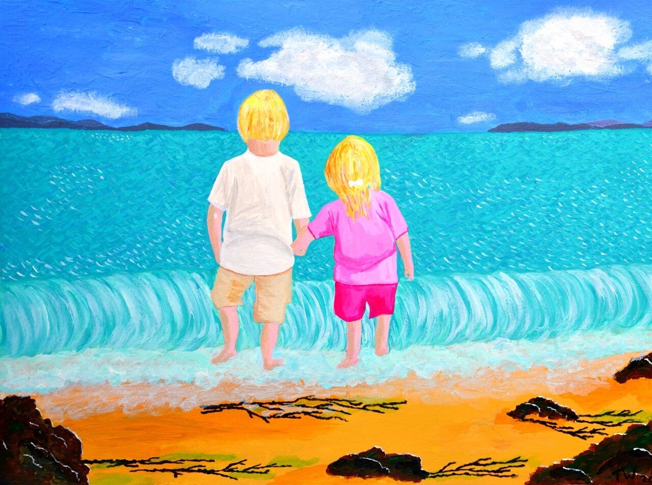 ‘Adventures to Come’ An A4 fine art print.