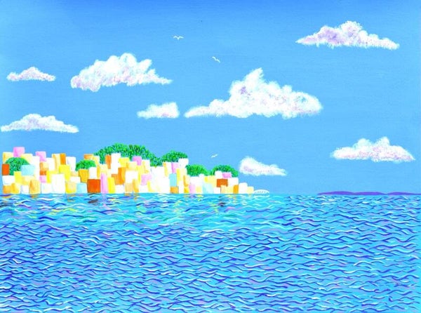 ‘Cowes’ An A4 fine art print.