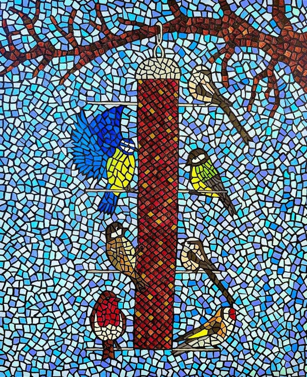 ‘The Feeder’ An A4 fine art print.