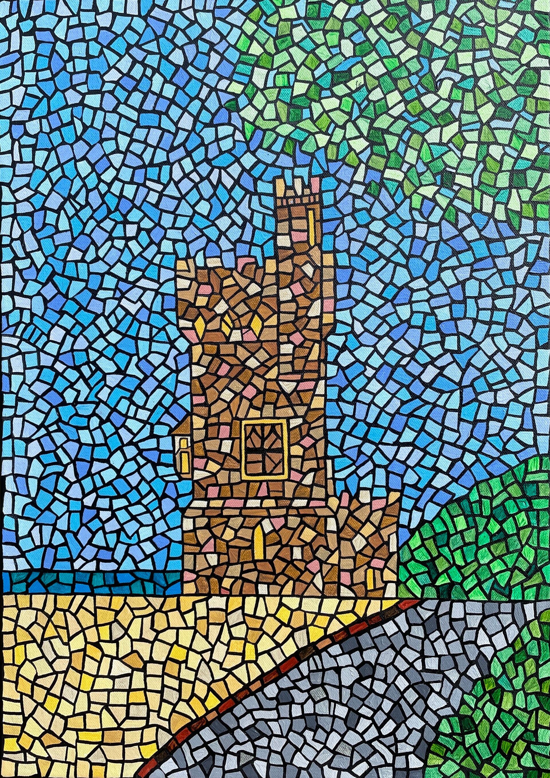 ‘Appley Tower’ An A4 fine art print