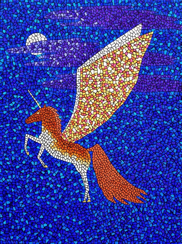 ‘Night Flight’ An A4 fine art print.
