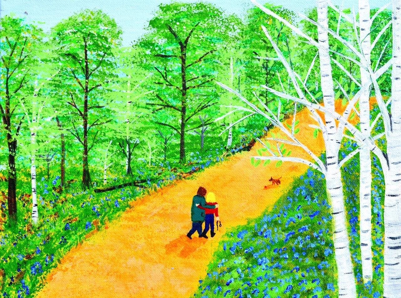 ‘Spring Walk’ An A4 fine art print