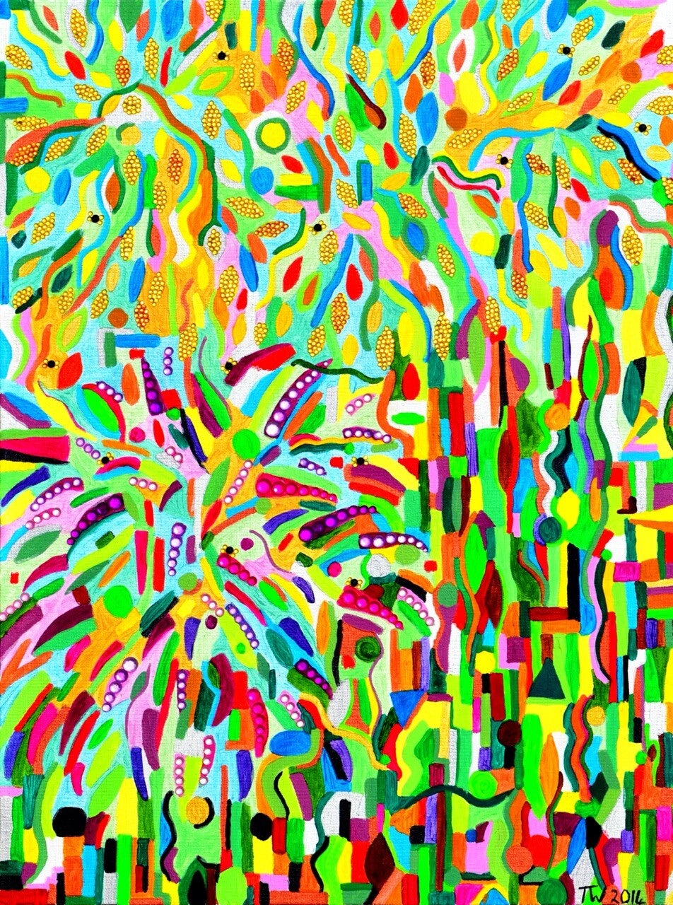 ‘Summer Garden View’ An A4 fine art print.