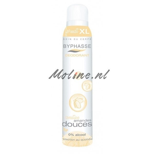 Byphasse deodorant spray almond 250ml