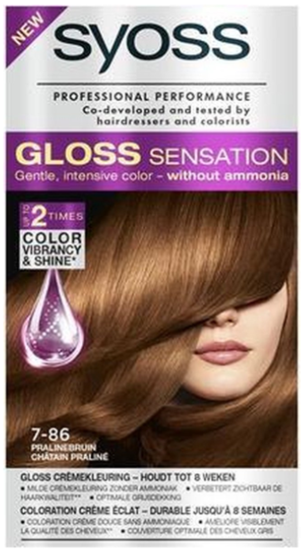 Syoss Gloss Sensation Haarverf 7-86 Toffee Blond