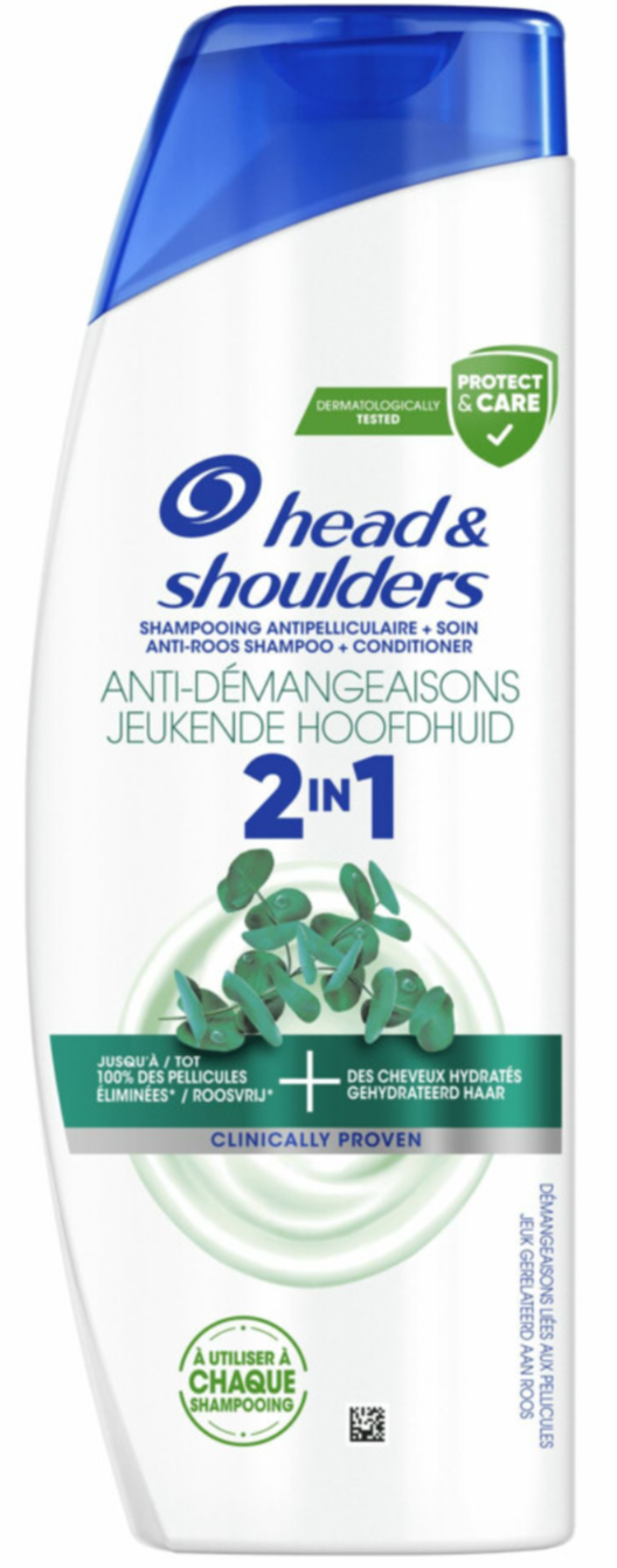 Head & Shoulders jeukende hoofdhuid 2 in 1  300 ml