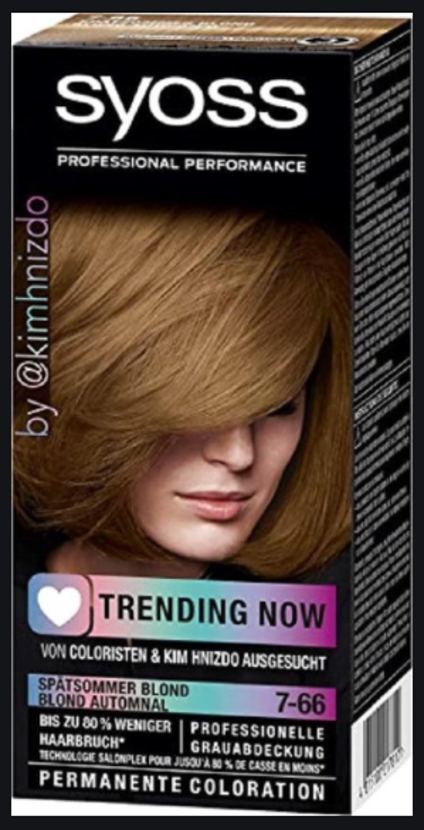 Syoss Coloration Trending Now Blond Automnal 7-66