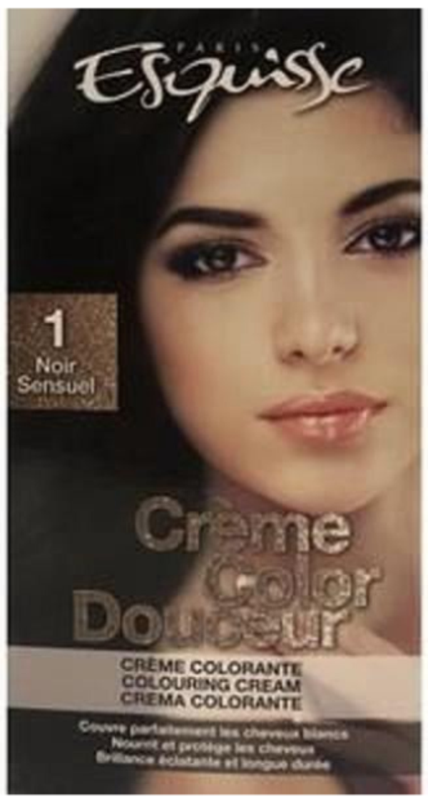 Esquisse N°1 Sensueel Zwart - Perfecte dekking van grijs haar