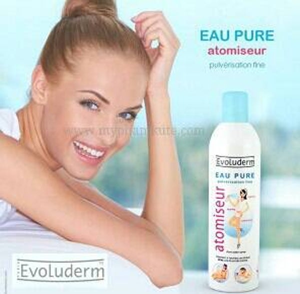 Evoluderm Zuiver waterspray voor gezicht en lichaams