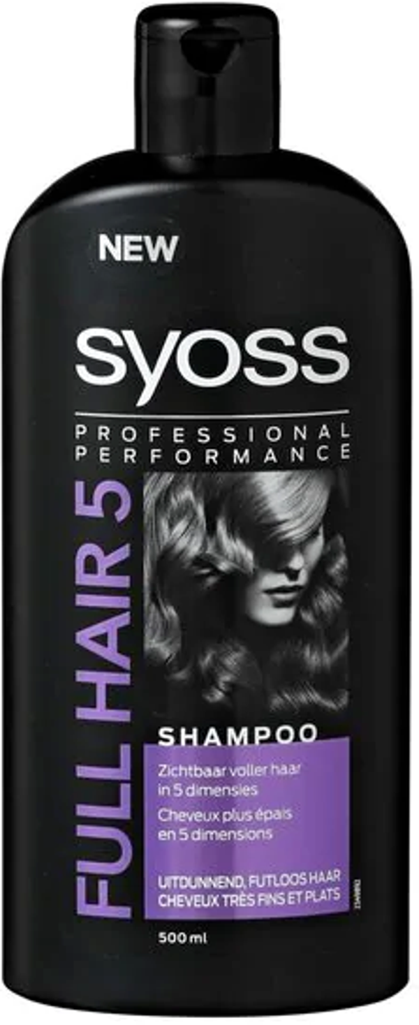 Syoss Shampoo Full Hair 5 Dimensies - 500 ml