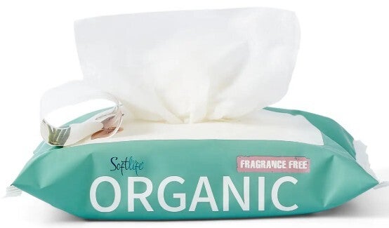 Softlife Babydoekjes Organic Bamboo – 80 Stuks, Zacht & Natuurlijk Comfort