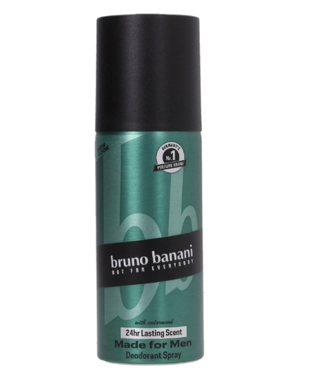 Bruno Banani Made For Man deodorant spray 150ml 24hr Lasting Scent