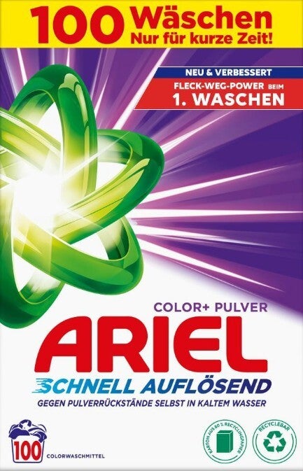 Ariel Waspoeder Color+ - 100 wasbeurten - 6kg