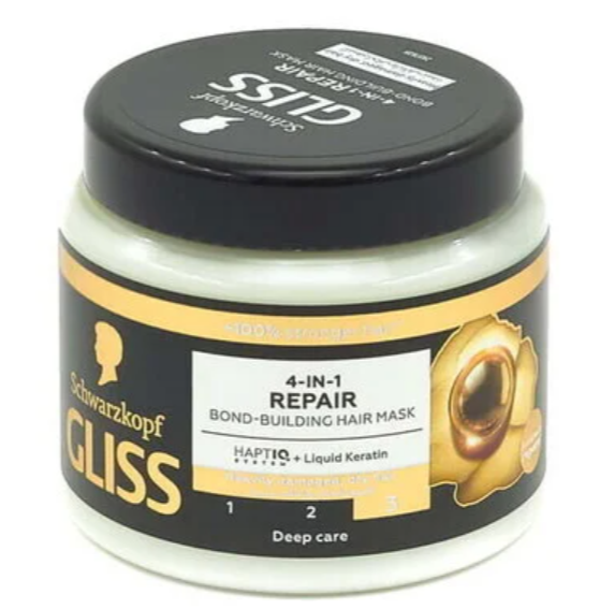 Schwarzkopf Gliss Ultimate Repair 400ml Hairmask 4in1