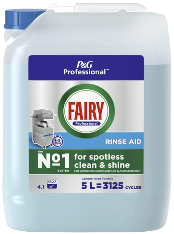 Fairy Professional Glansspoelmiddel voor Vaatwassers – 5 Liter