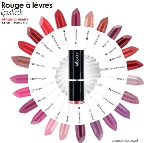 Lipstick Miss Cop 07 Corail