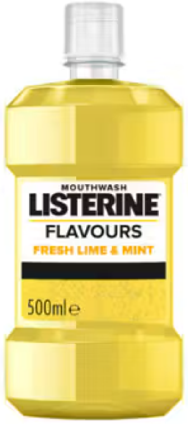 Listerine Fresh Lime & Mint 500 ml.