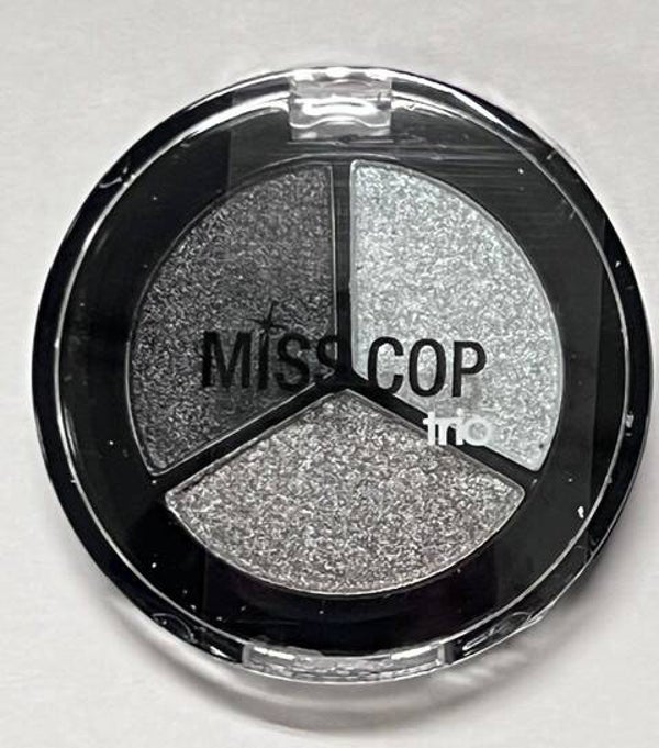 Miss Cop Trio Eyeshadow N° 11 – Gris Acier