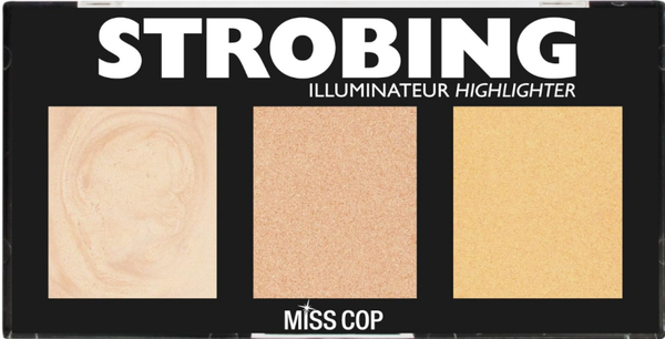 Miss Cop Strobing Illuminating Highlighter Palette – Straal van binnenuit!