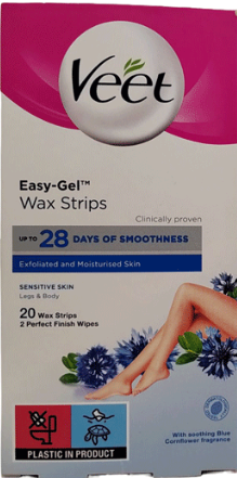 Veet Koude waxstrips gevoelige huid - Easy-Gel