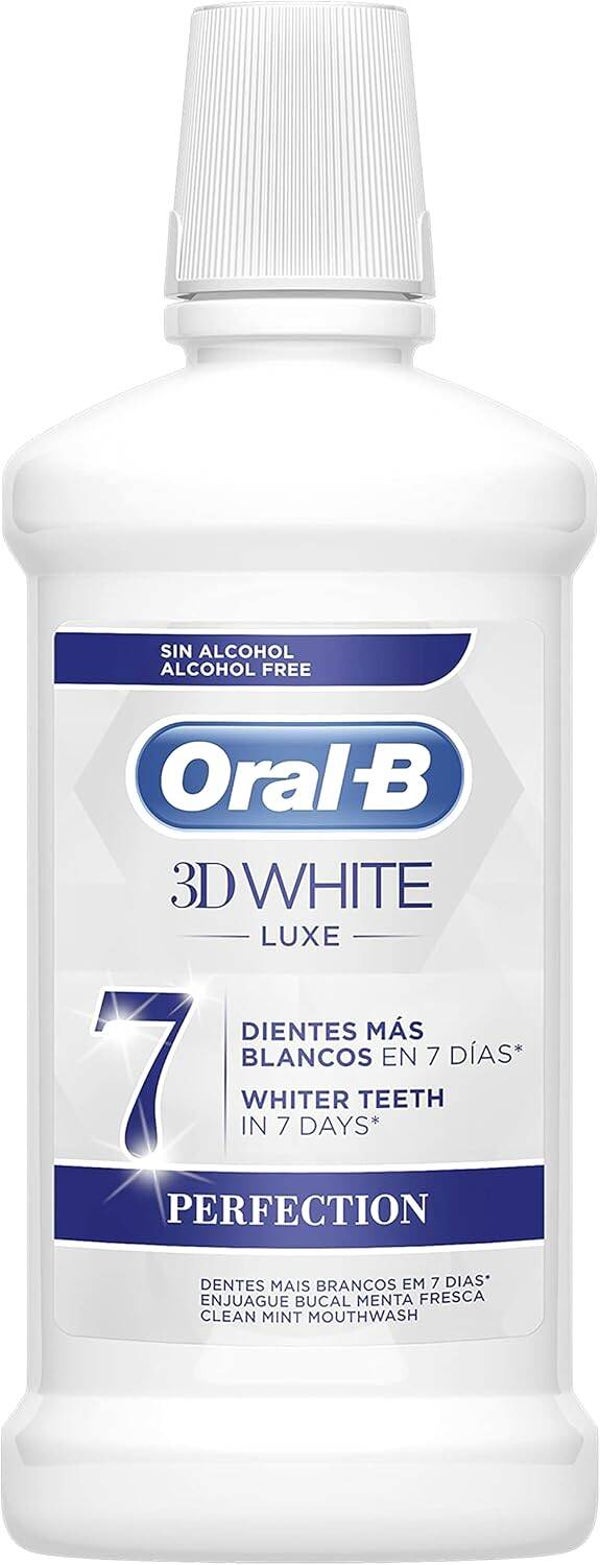 Oral-B 3D White Luxe Perfection Mondwater Alcoholvrij 500 ml