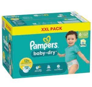 Pampers Baby-Dry Maat 6 Luiers (13-18 kg) – 92 Stuks