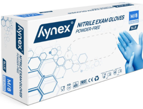 Nitril Handschoenen Blauw – Maat M – 100 Stuks (Wegwerp)