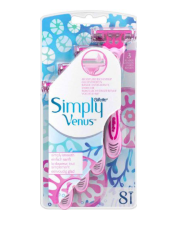 Gillette Wegwerpmesjes Venus Simply Venus 8 stuks